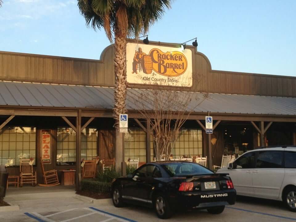 cracker barrel orlando lee vista